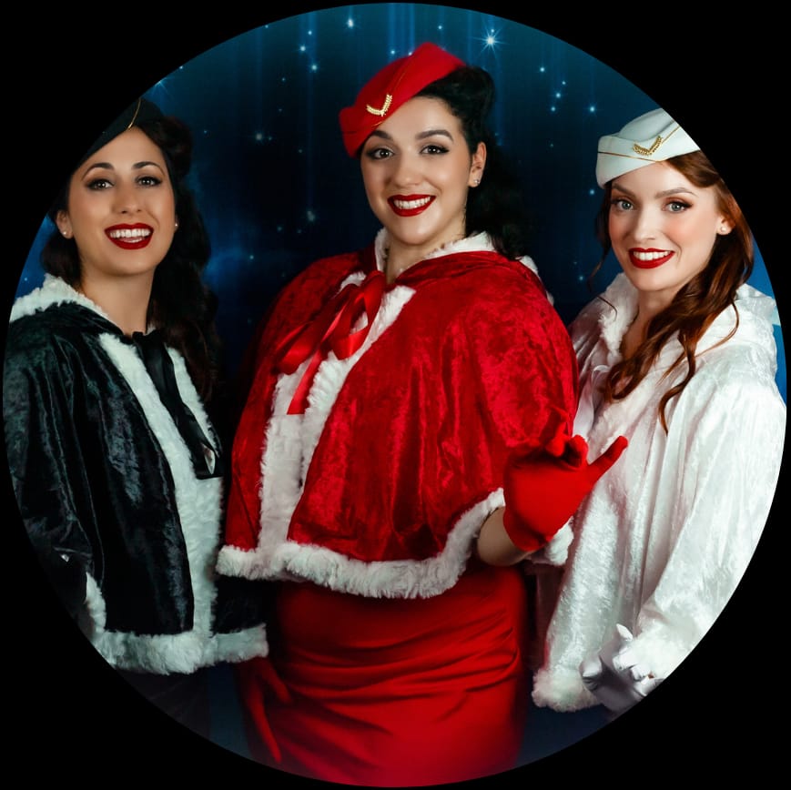 Le trio version Noël